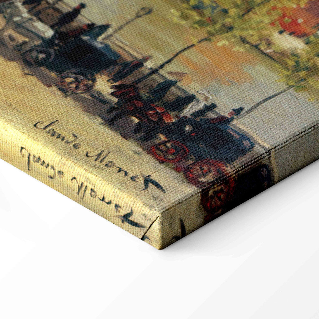 Gleznas reprodukcija - Claude Monet - Le Quai du Louvre