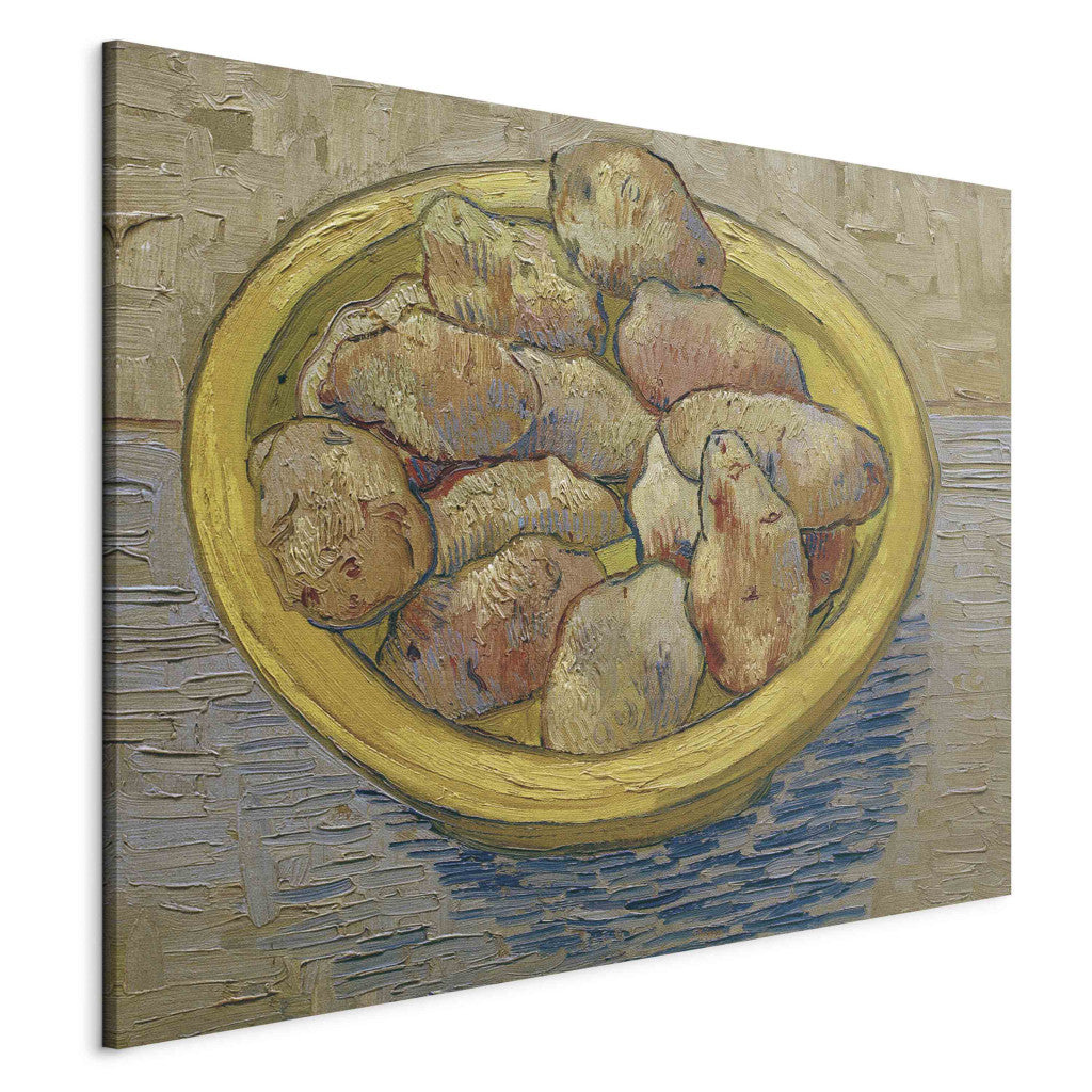 Gleznas reprodukcija - Vincent van Gogh - Still Life: Potatoes in a Yellow Dish