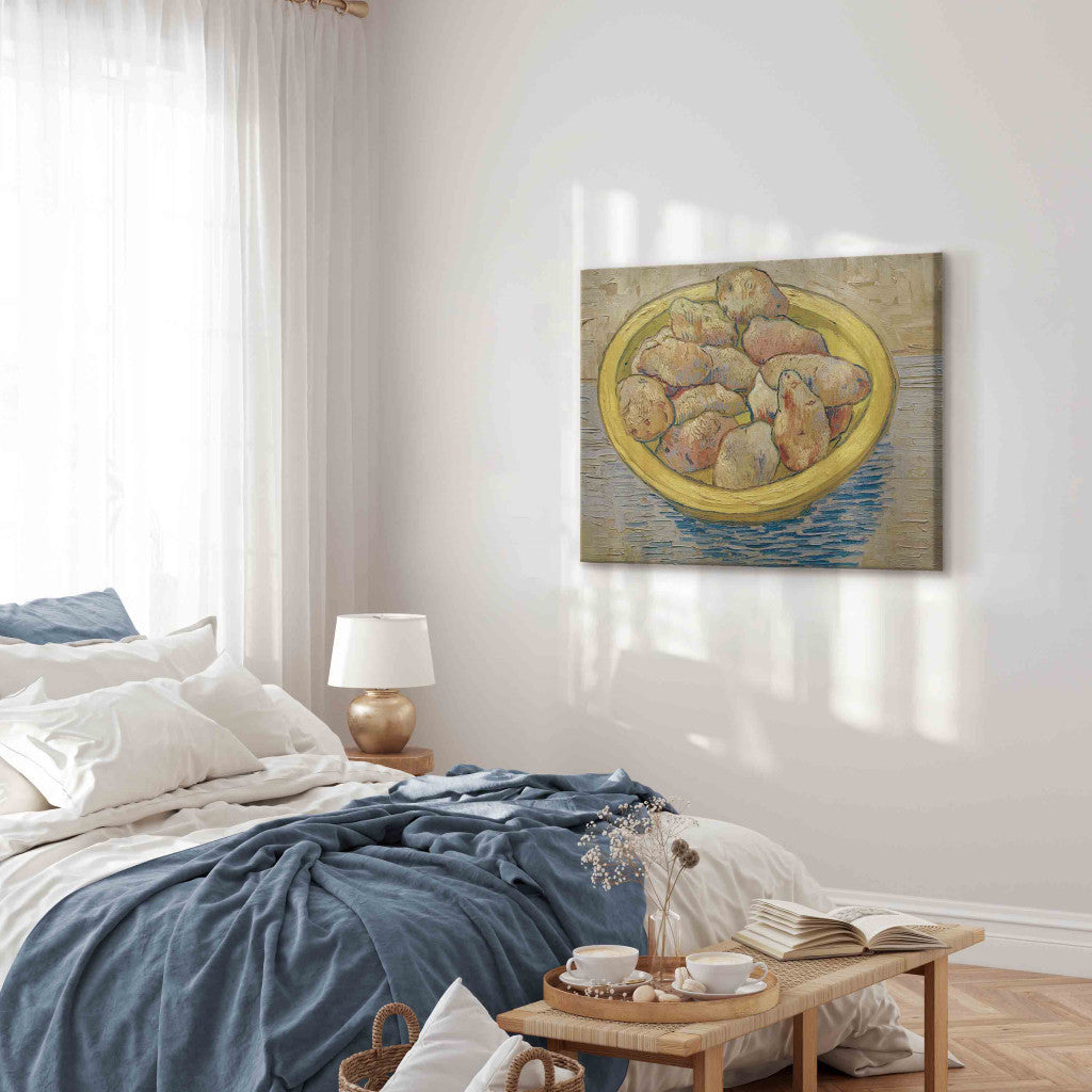 Gleznas reprodukcija - Vincent van Gogh - Still Life: Potatoes in a Yellow Dish