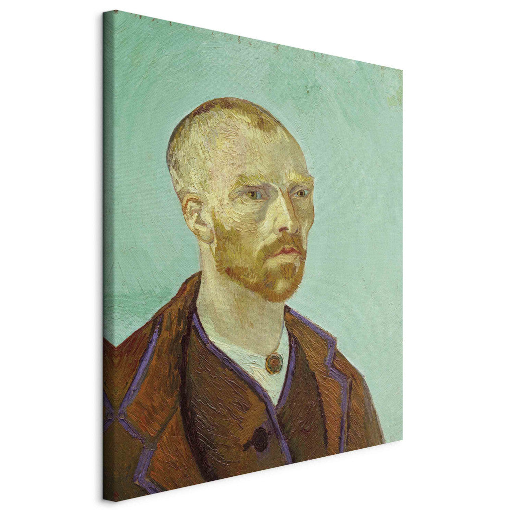 Gleznas reprodukcija - Vincent van Gogh - Selfportrait dedicated to Paul Gauguin