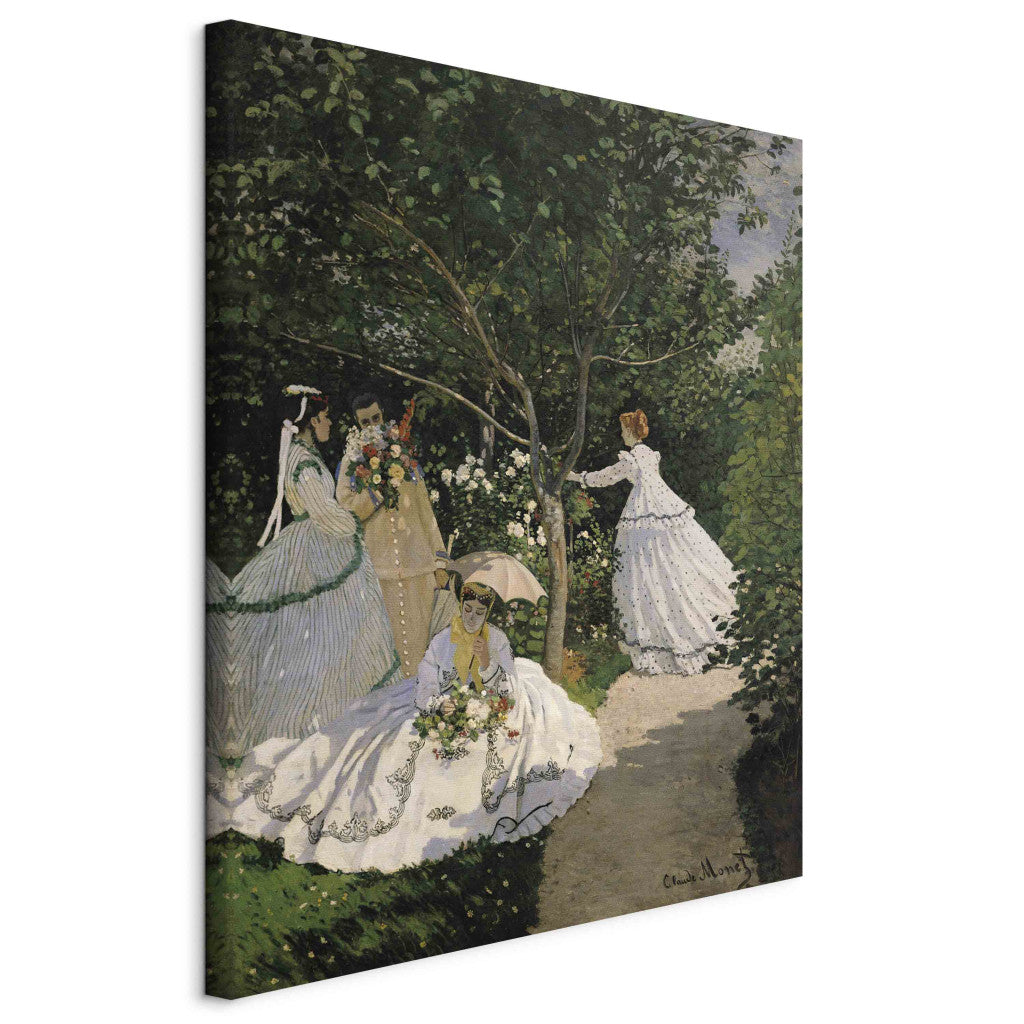 Gleznas reprodukcija - Claude Monet - Women in the Garden
