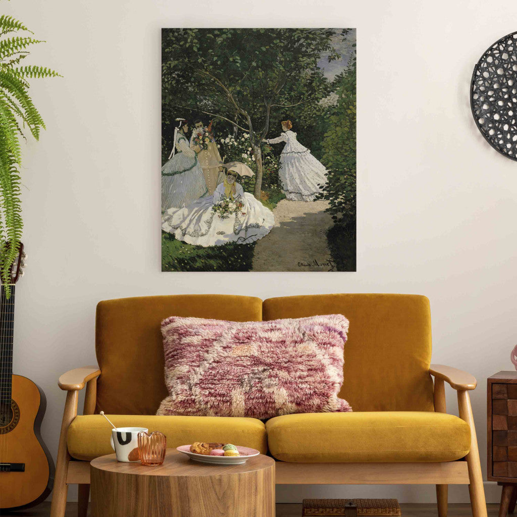 Gleznas reprodukcija - Claude Monet - Women in the Garden