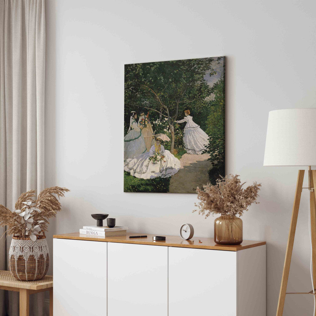 Gleznas reprodukcija - Claude Monet - Women in the Garden