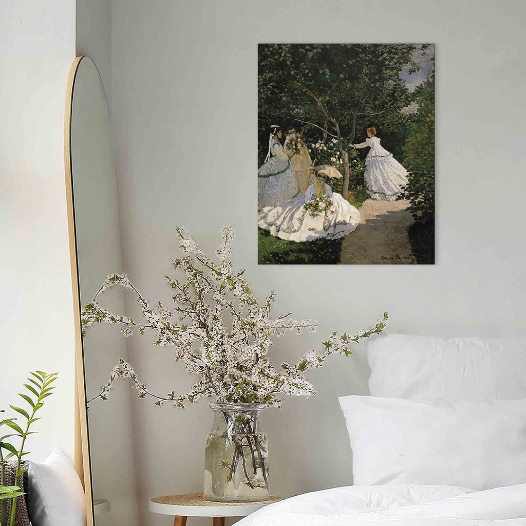 Gleznas reprodukcija - Claude Monet - Women in the Garden