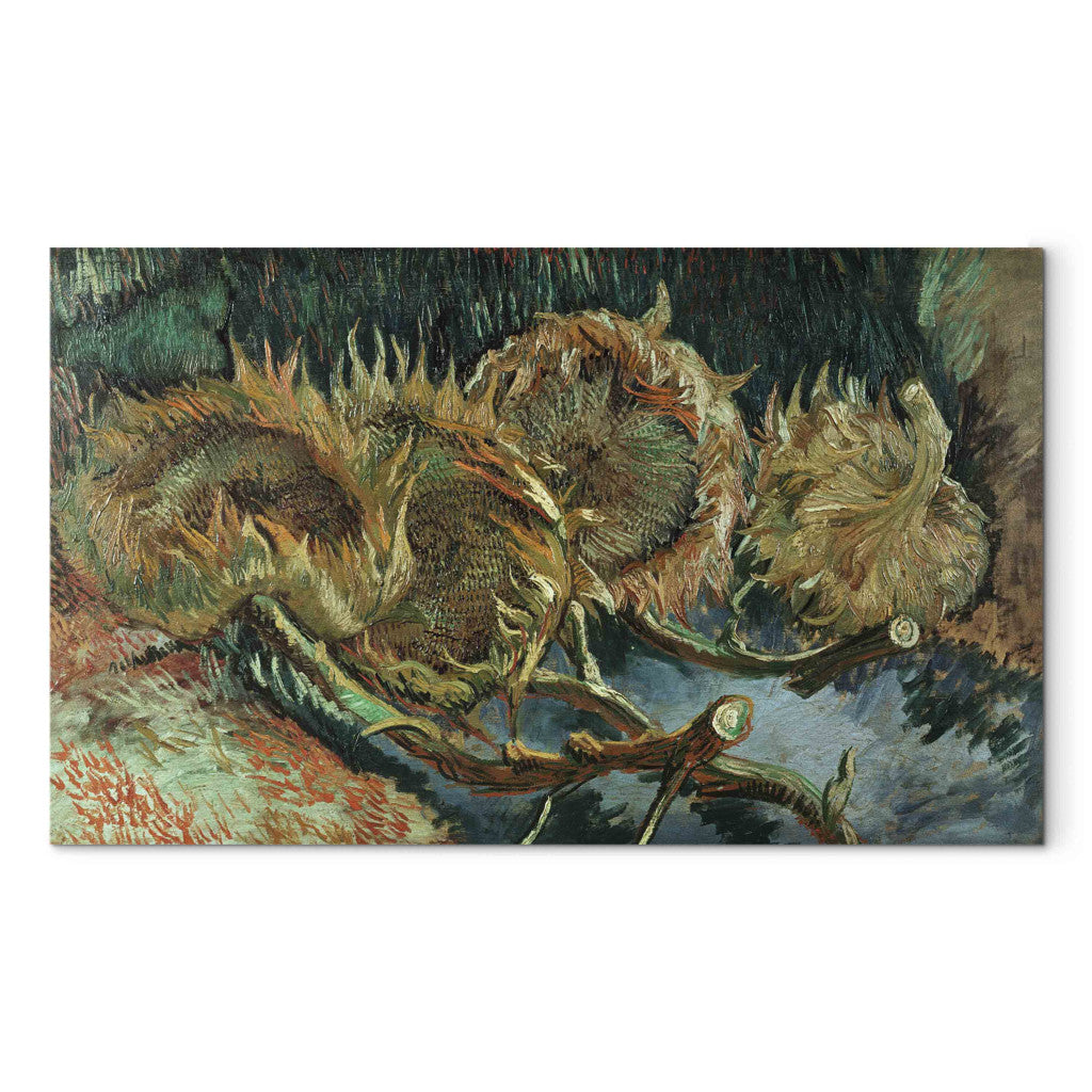 Gleznas reprodukcija - Vincent van Gogh - Four Cut Sunflowers