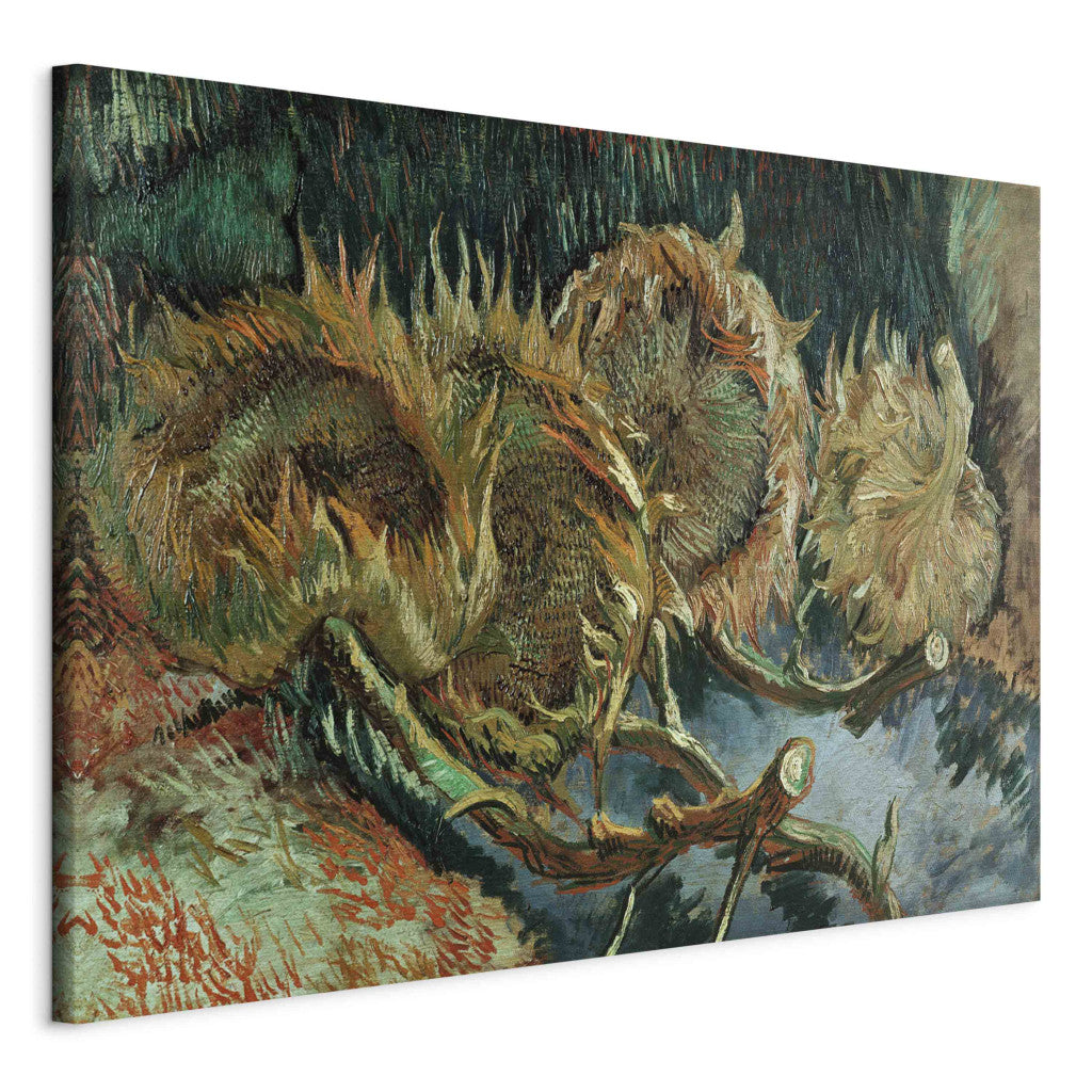 Gleznas reprodukcija - Vincent van Gogh - Four Cut Sunflowers