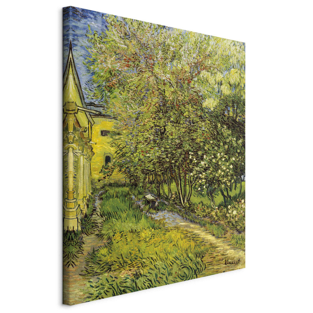 Gleznas reprodukcija - Vincent van Gogh - Garden of Saint -Paul Hospital