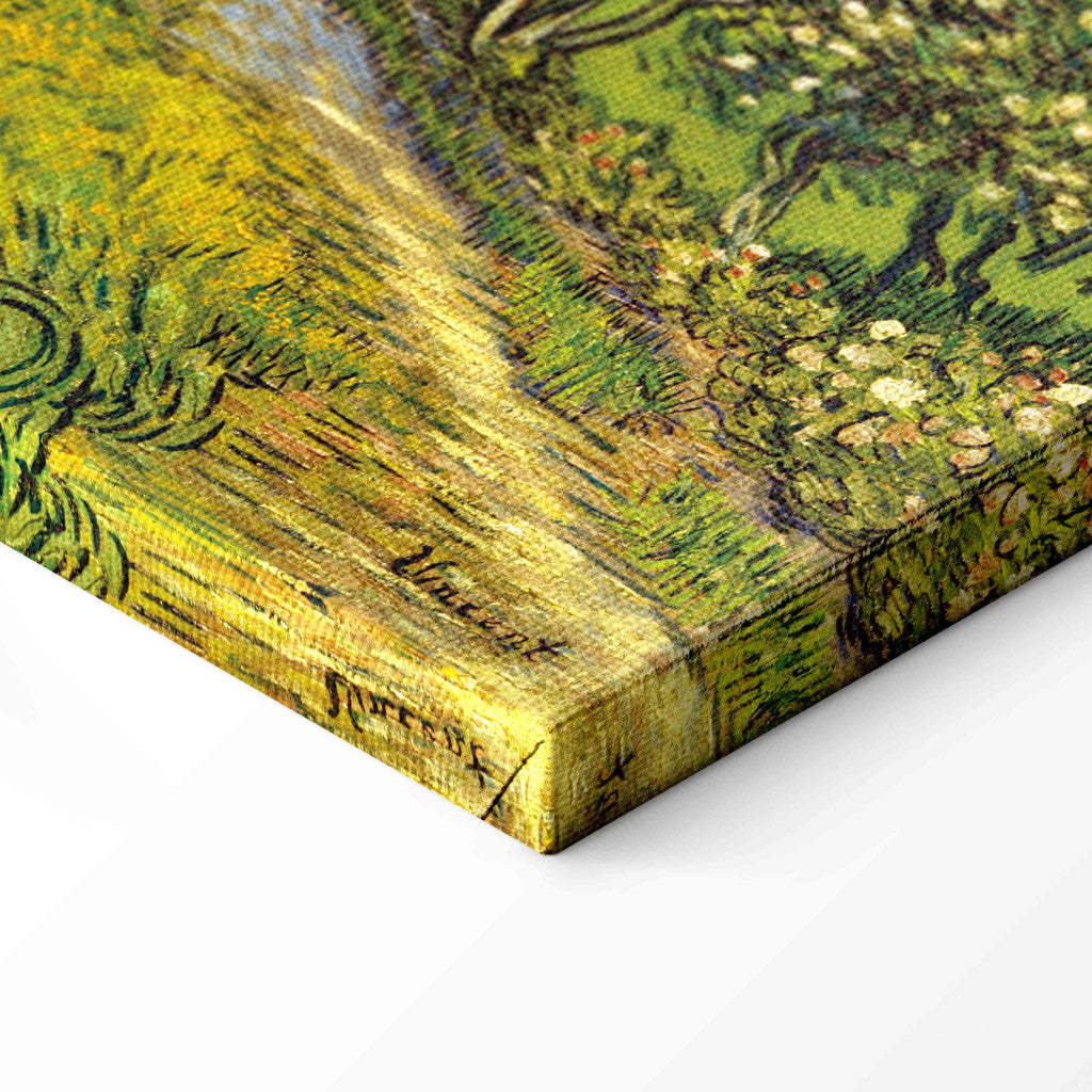 Gleznas reprodukcija - Vincent van Gogh - Garden of Saint -Paul Hospital
