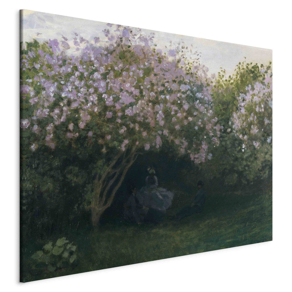 Gleznas reprodukcija - Claude Monet - Lilas, temps gris