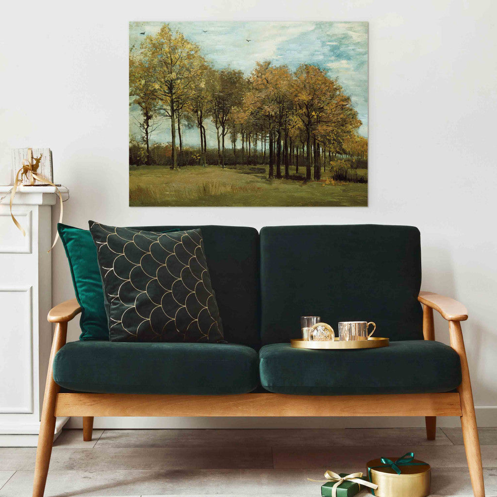 Gleznas reprodukcija - Vincent van Gogh - Autumn landscape