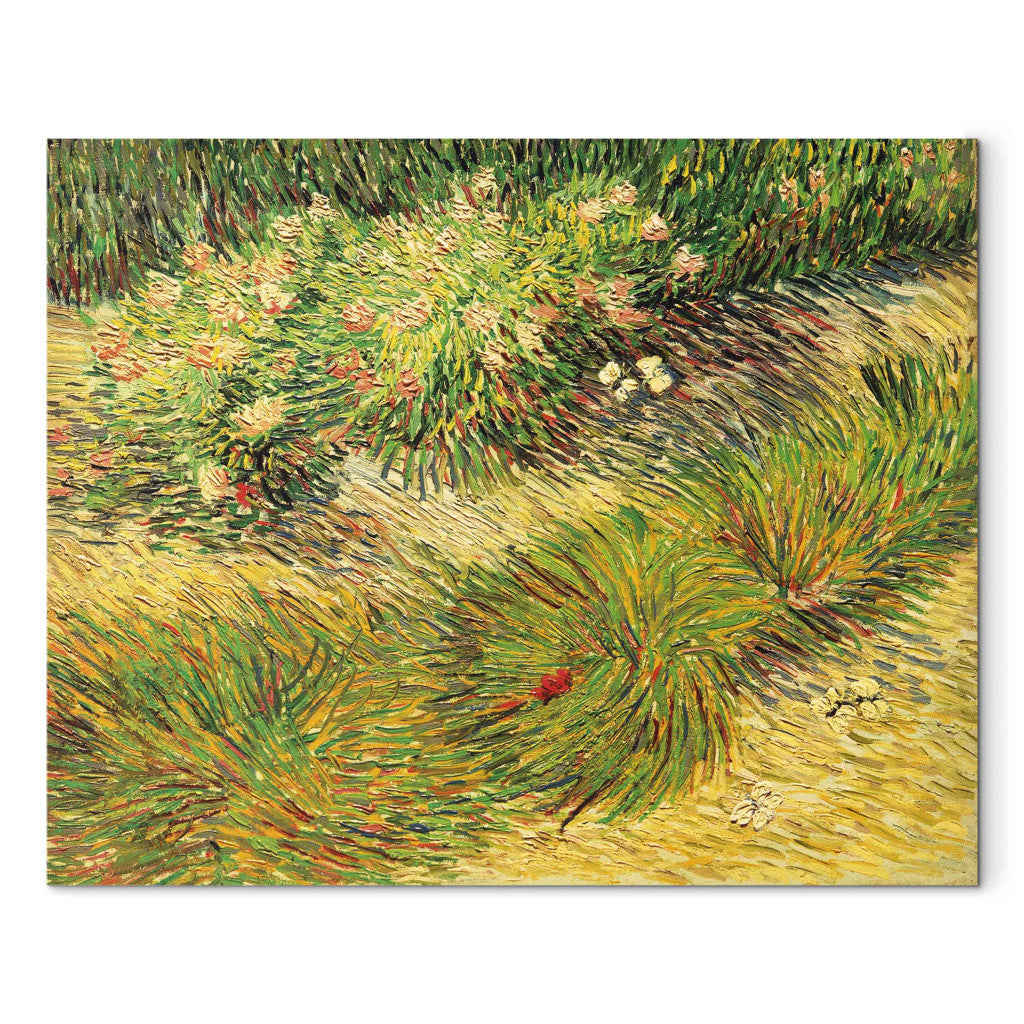 Gleznas reprodukcija - Vincent van Gogh - Butterflies and Flowers
