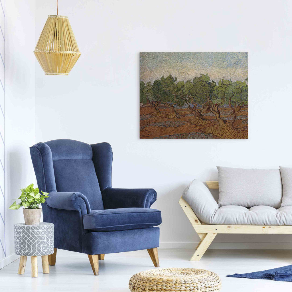 Gleznas reprodukcija - Vincent van Gogh - Olive Grove