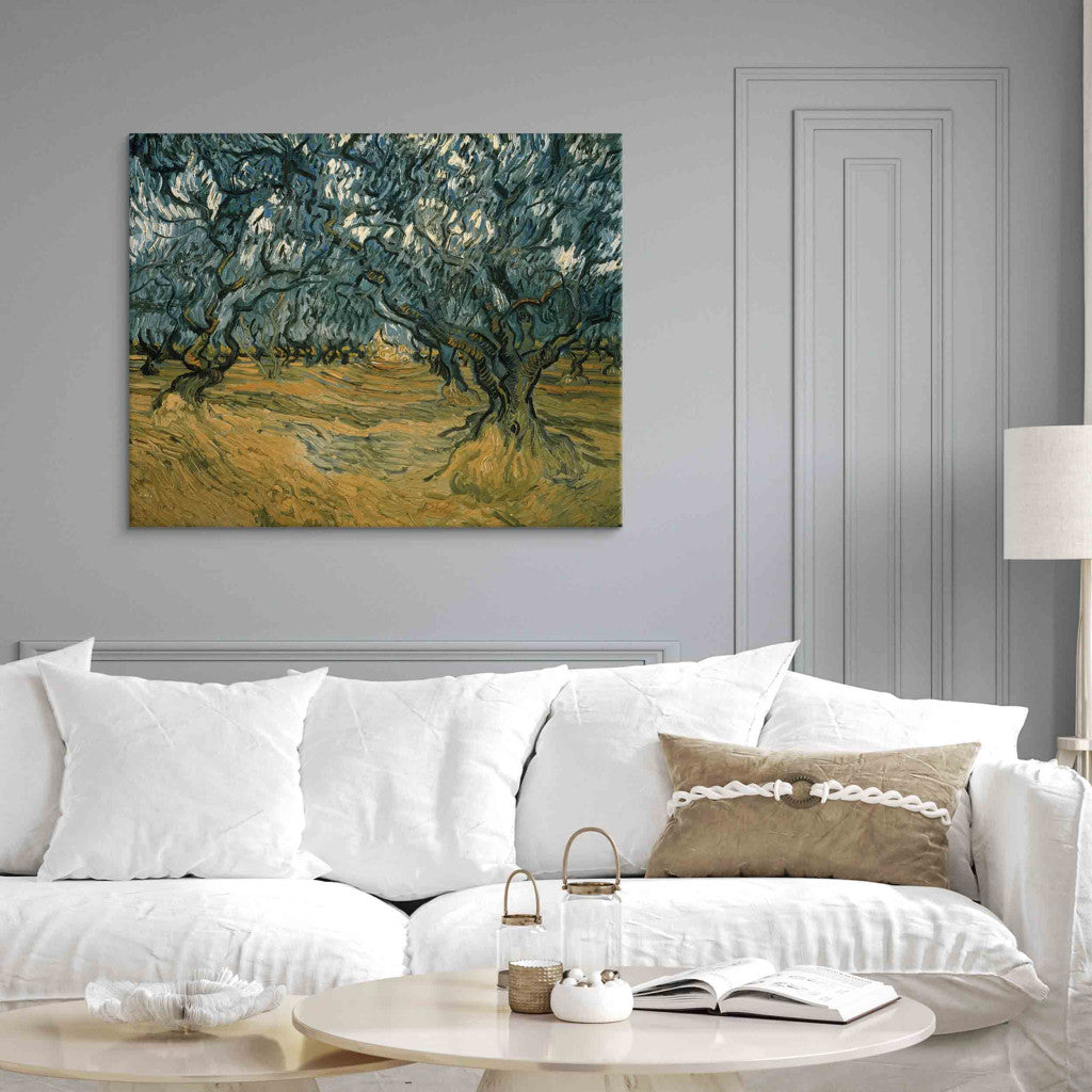 Gleznas reprodukcija - Vincent van Gogh - Olive Trees