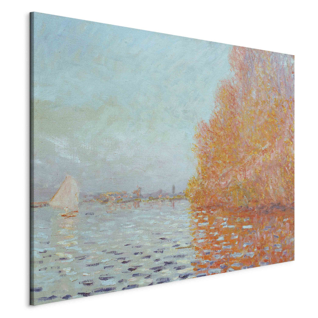 Gleznas reprodukcija - Claude Monet - River landscape, autumn