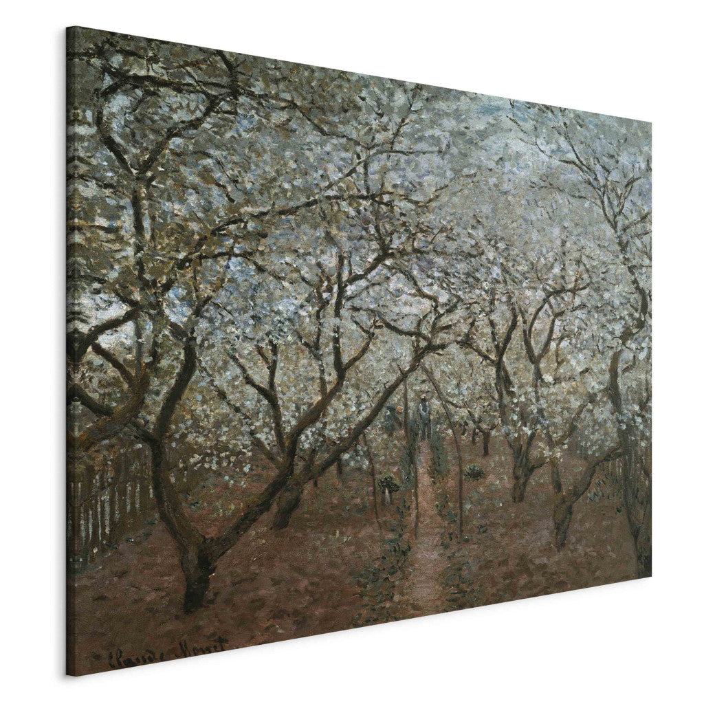 Gleznas reprodukcija - Claude Monet - Vergen en fleurs, Vetheuil