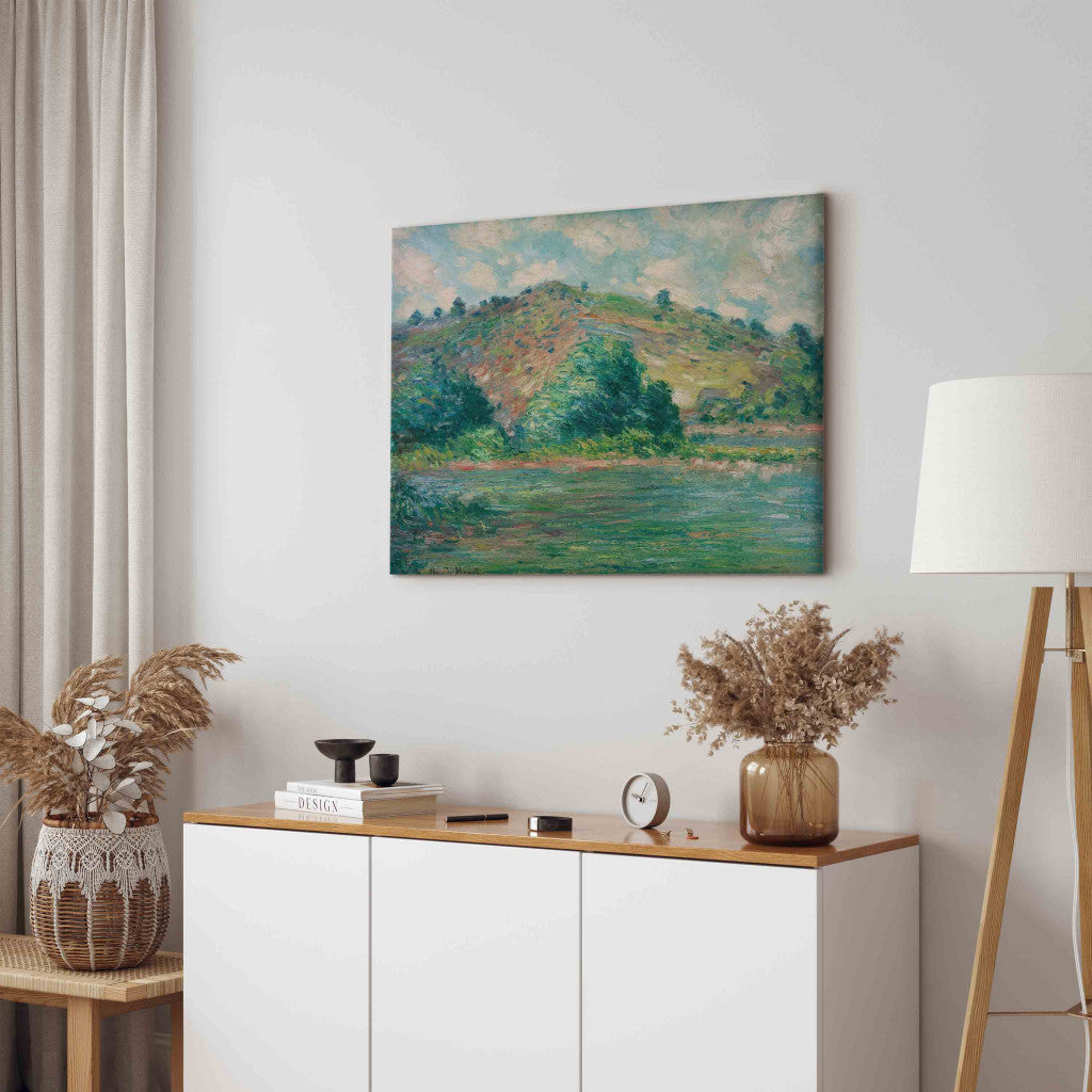 Gleznas reprodukcija - Claude Monet - La Seine a  Port Villez