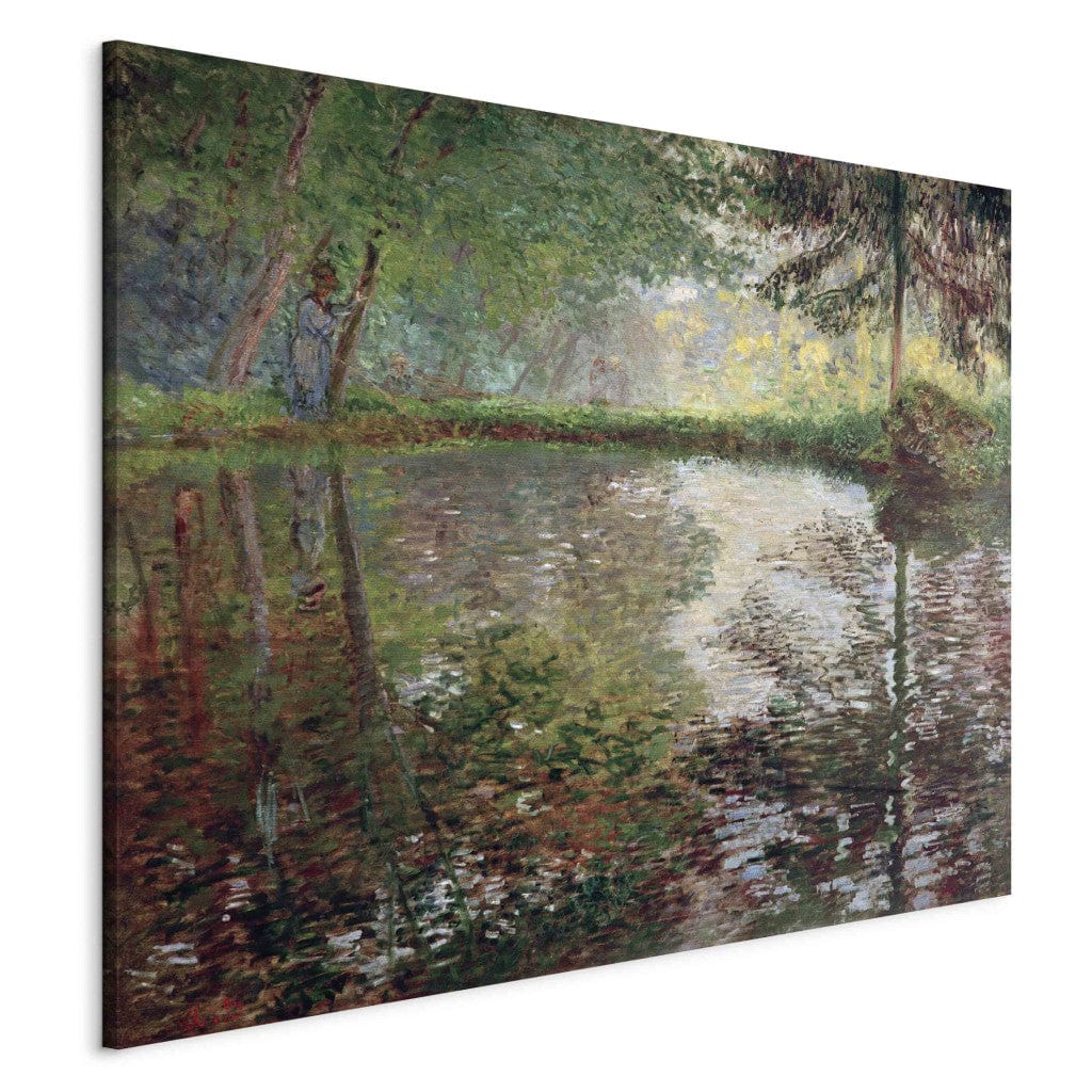 Gleznas reprodukcija - Claude Monet - Pond in Montgeron