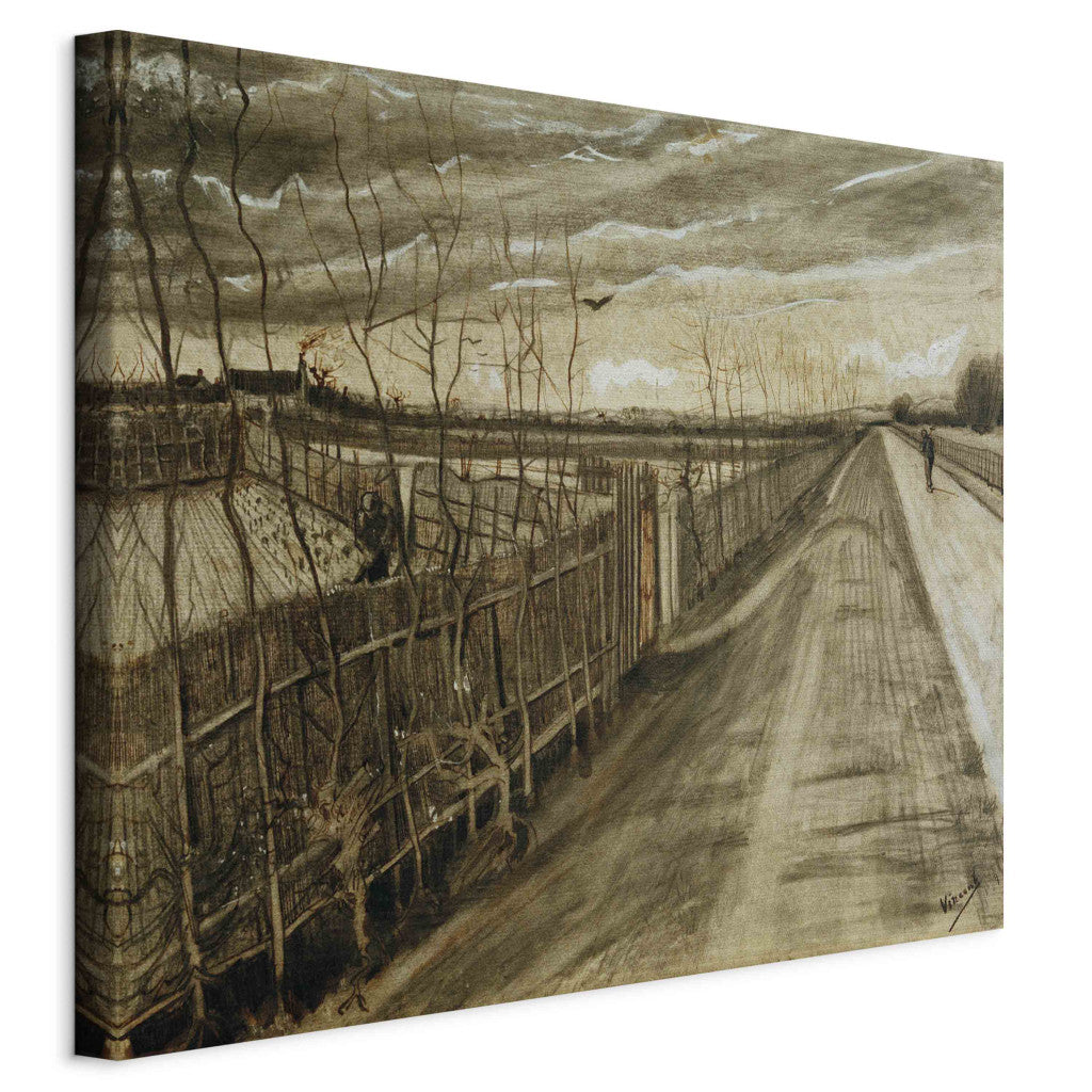 Gleznas reprodukcija - Vincent van Gogh - Country Road