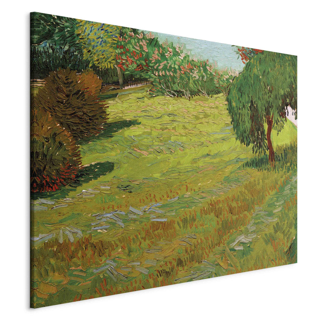 Gleznas reprodukcija - Vincent van Gogh - Sunny Lawn in a Public Park