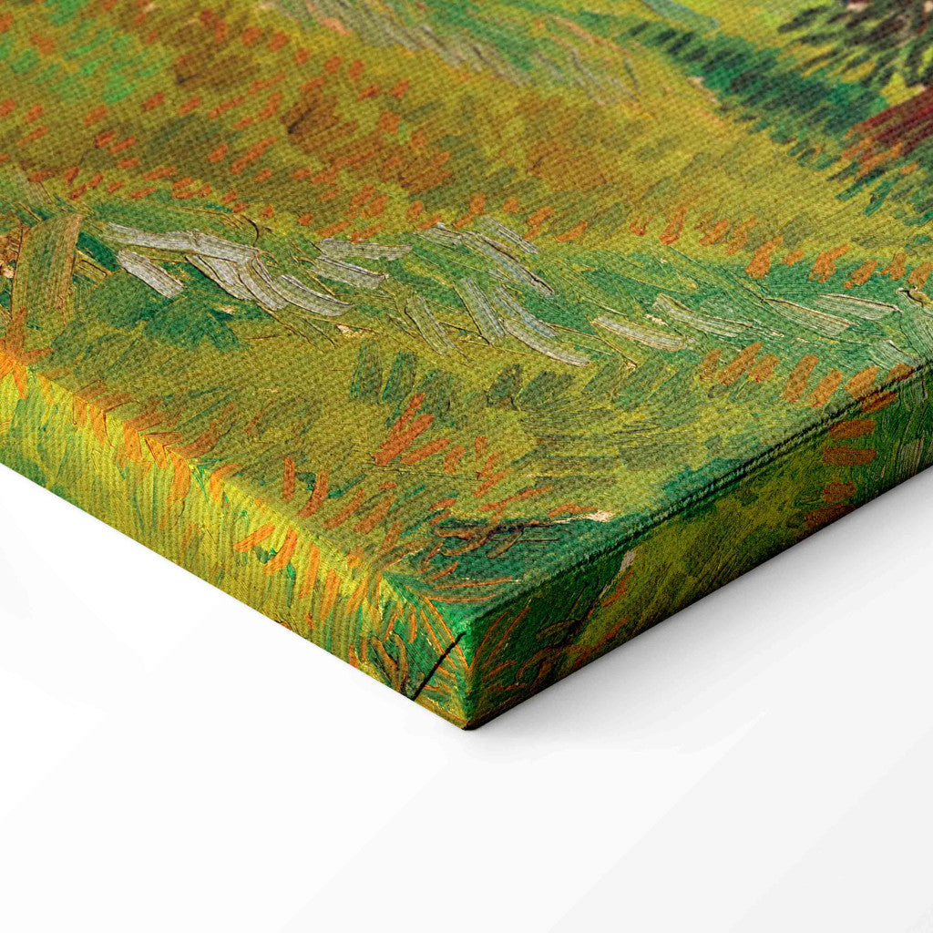 Gleznas reprodukcija - Vincent van Gogh - Sunny Lawn in a Public Park