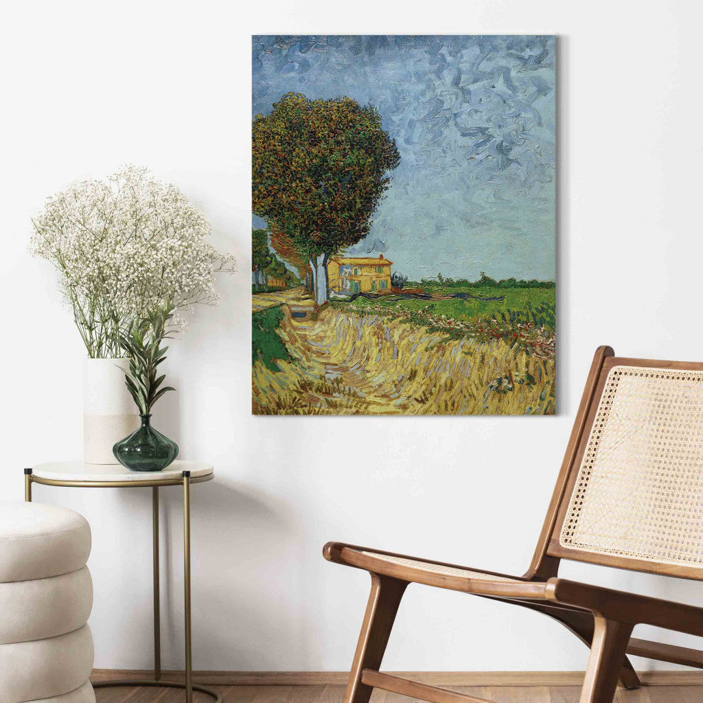 Gleznas reprodukcija - Vincent van Gogh - Avenue near Arles