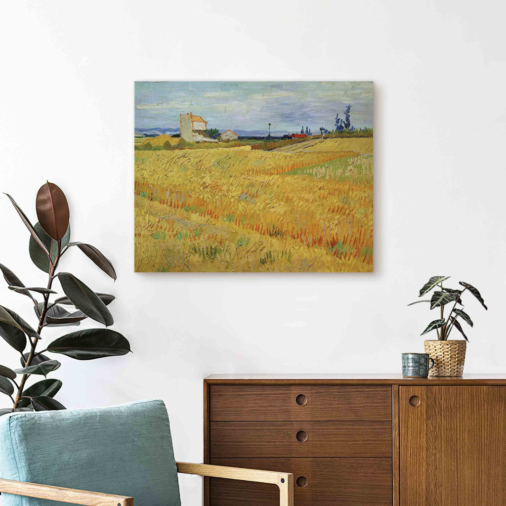 Gleznas reprodukcija - Vincent van Gogh - Wheat Field