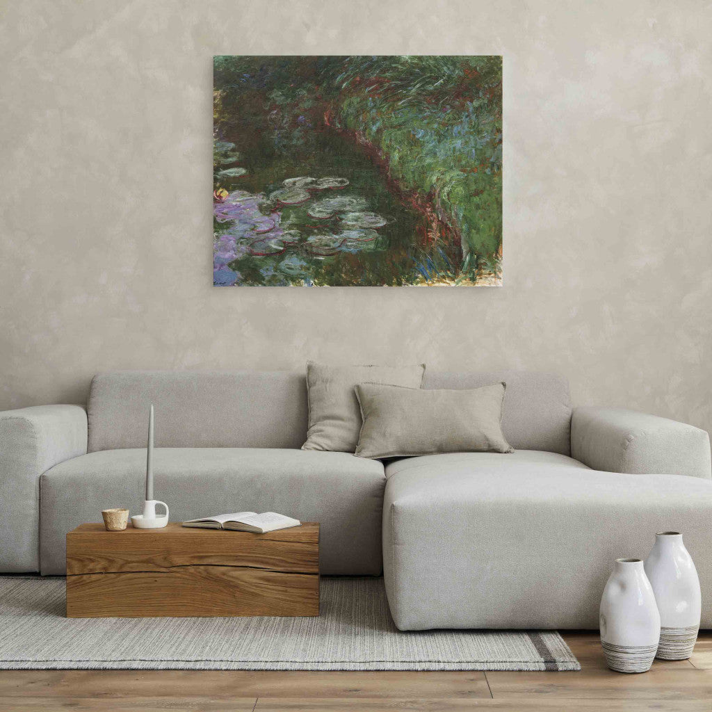 Gleznas reprodukcija - Claude Monet - Nympheas (2. versija)