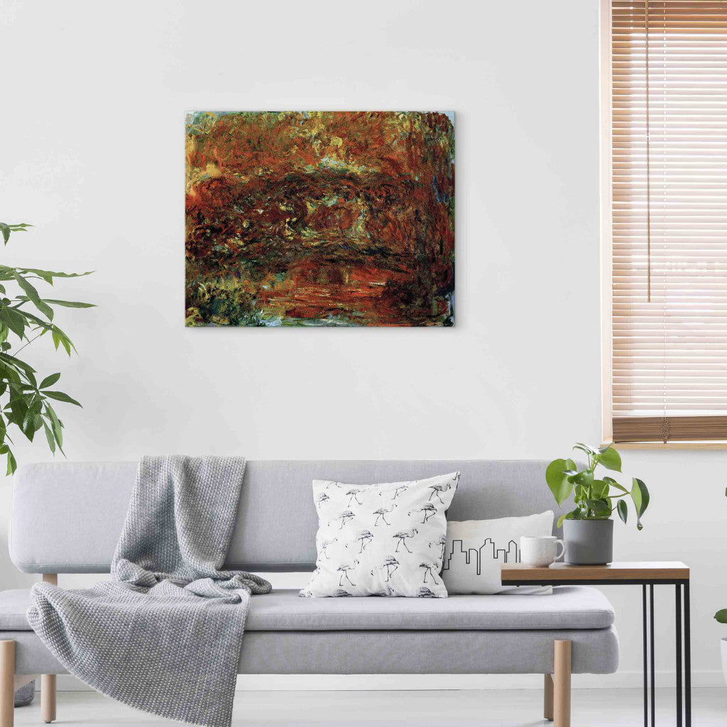 Gleznas reprodukcija - Claude Monet - Le Pont japonais