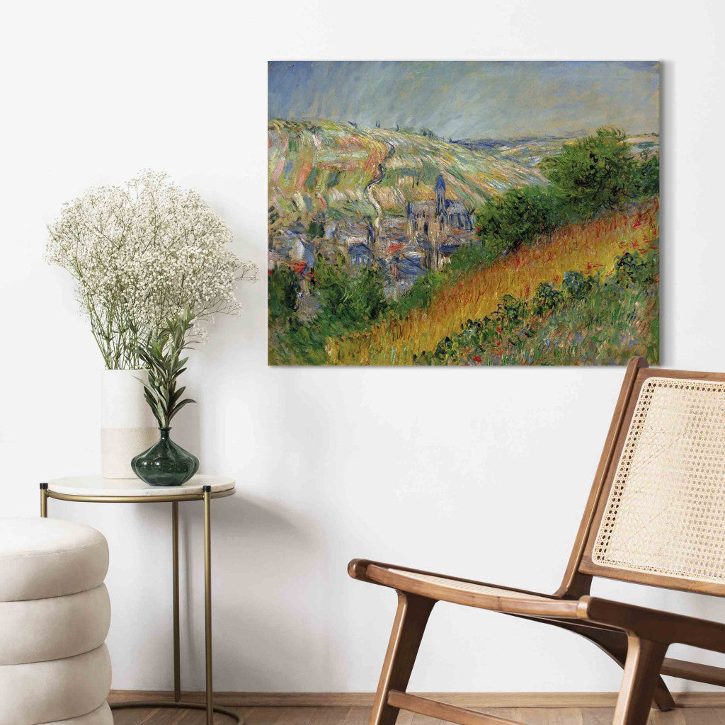 Gleznas reprodukcija - Claude Monet - The Seine at Vetheuil (2. versija)