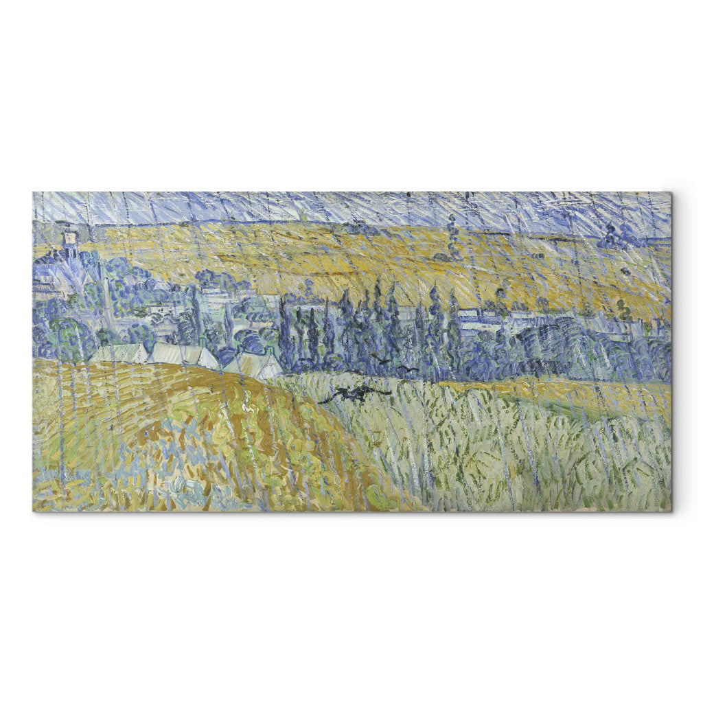 Gleznas reprodukcija - Vincent van Gogh - Auvers in the Rain