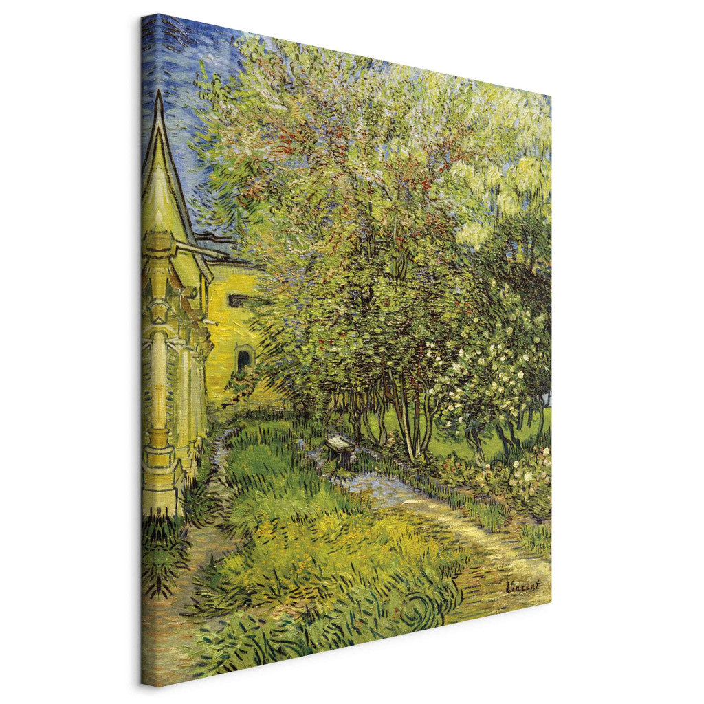 Gleznas reprodukcija - Vincent van Gogh - Garden of Saint -Paul Hospital