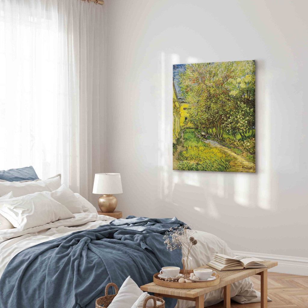 Gleznas reprodukcija - Vincent van Gogh - Garden of Saint -Paul Hospital