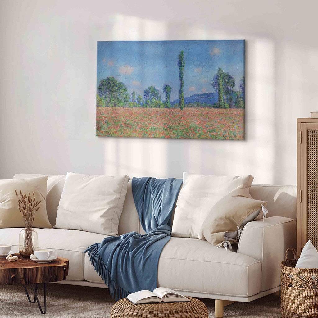 Gleznas reprodukcija - Claude Monet - Champ des Coquelicots