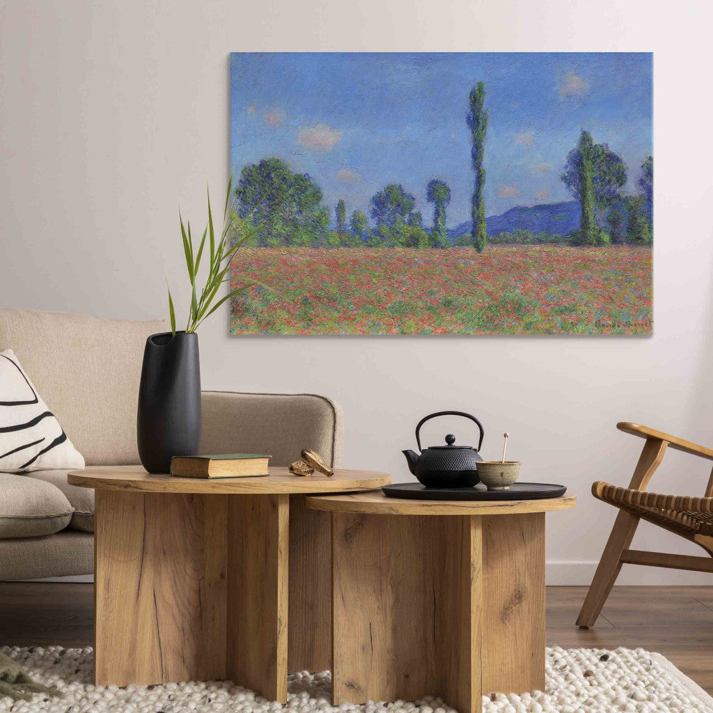 Gleznas reprodukcija - Claude Monet - Champ des Coquelicots