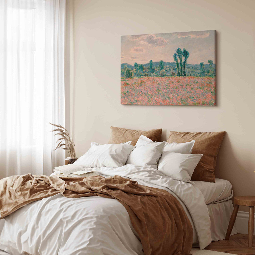 Gleznas reprodukcija - Claude Monet - Field with poppies (2. versija)