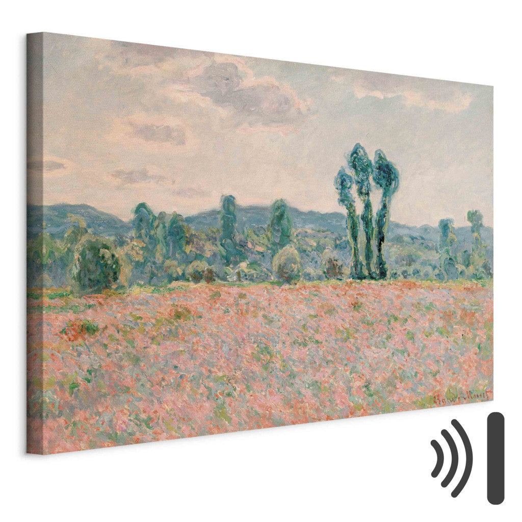 Gleznas reprodukcija - Claude Monet - Field with poppies (2. versija)