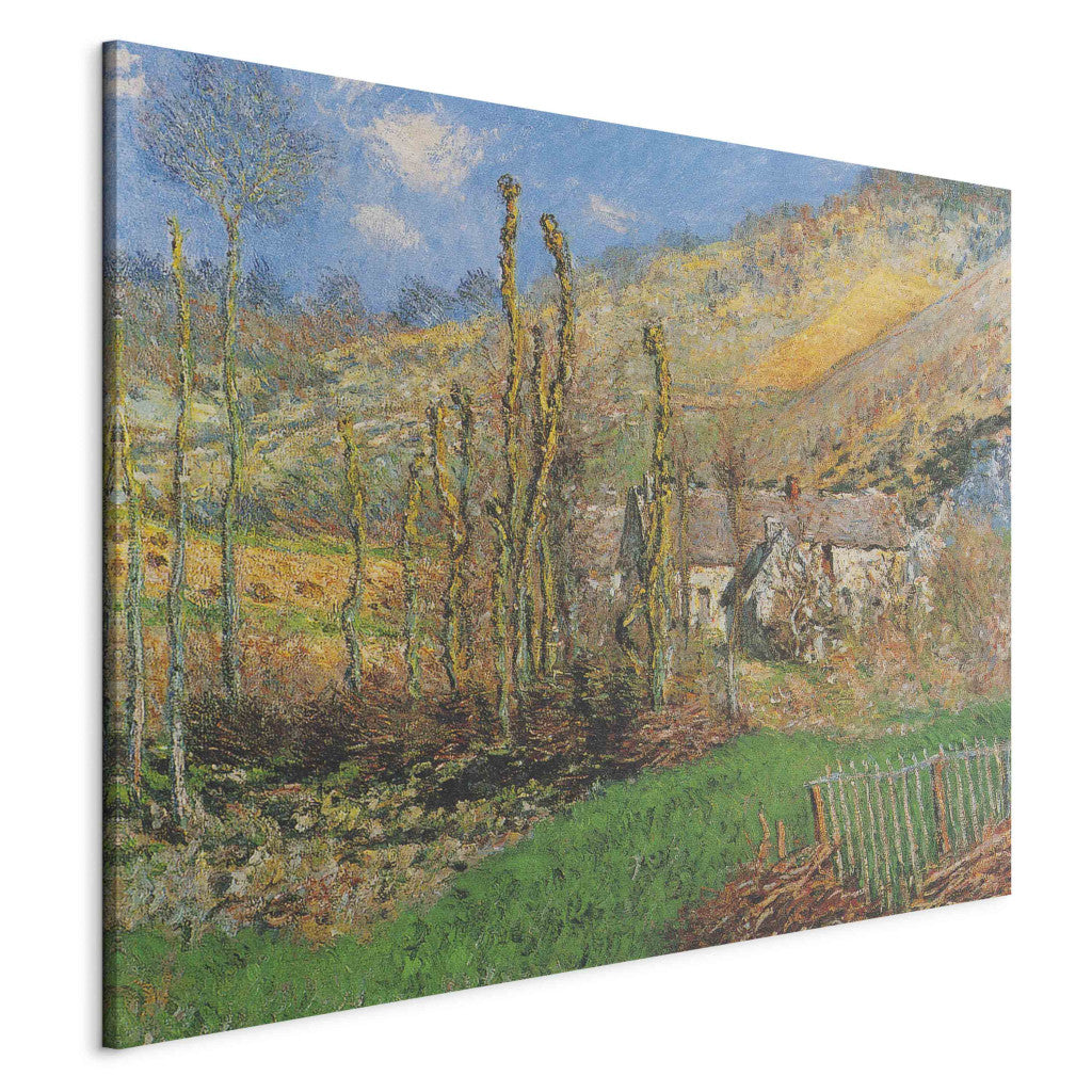 Gleznas reprodukcija - Claude Monet - Val de Falaise en hiver