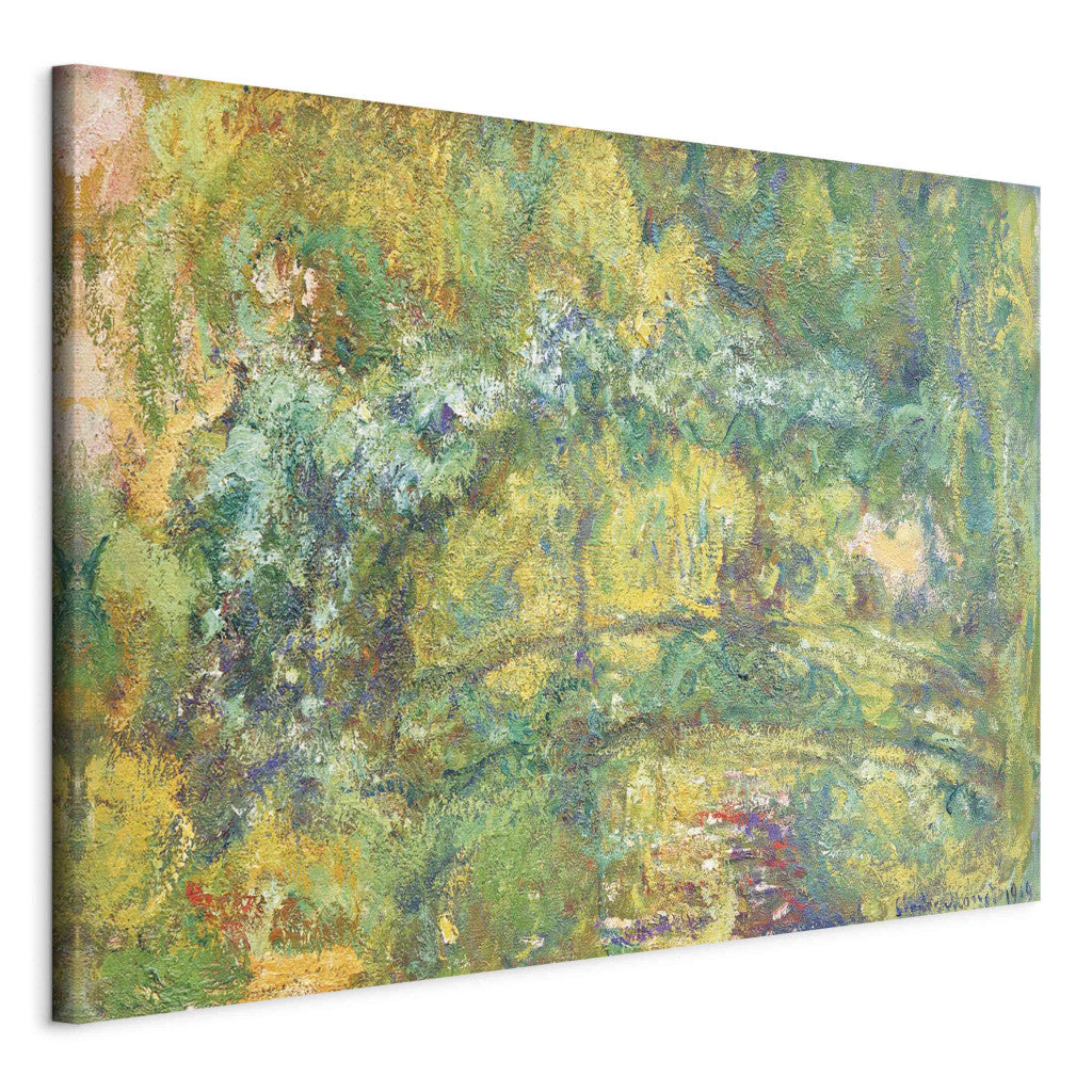 Gleznas reprodukcija - Claude Monet - La passerelle sur le bassin aux nympheas