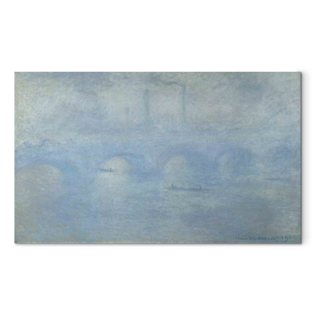 Gleznas reprodukcija - Claude Monet - Waterloo Bridge: Effect of the Mist