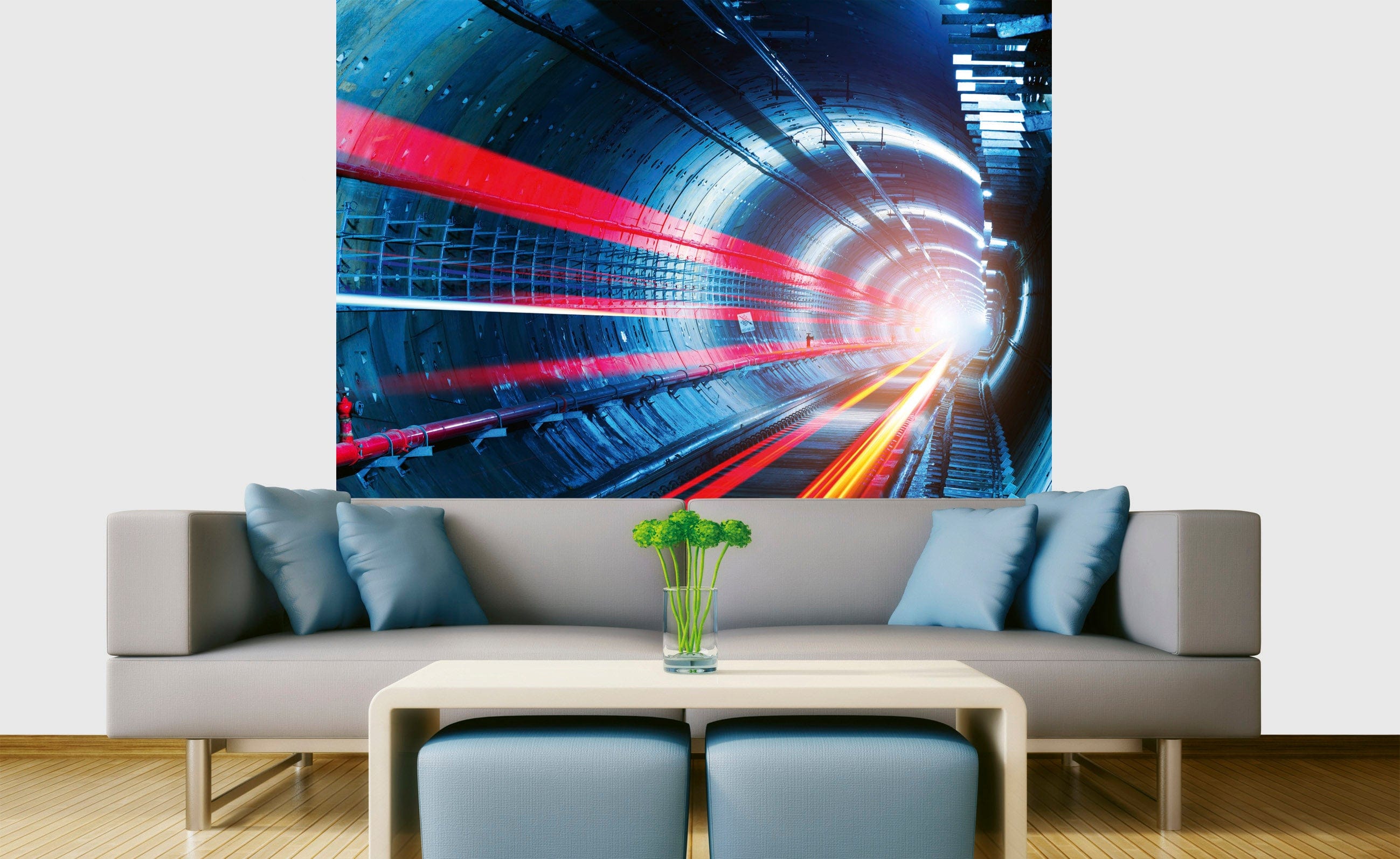 3D Flizelīna fototapetes - Tunelis 225 x 250 cm D-ART