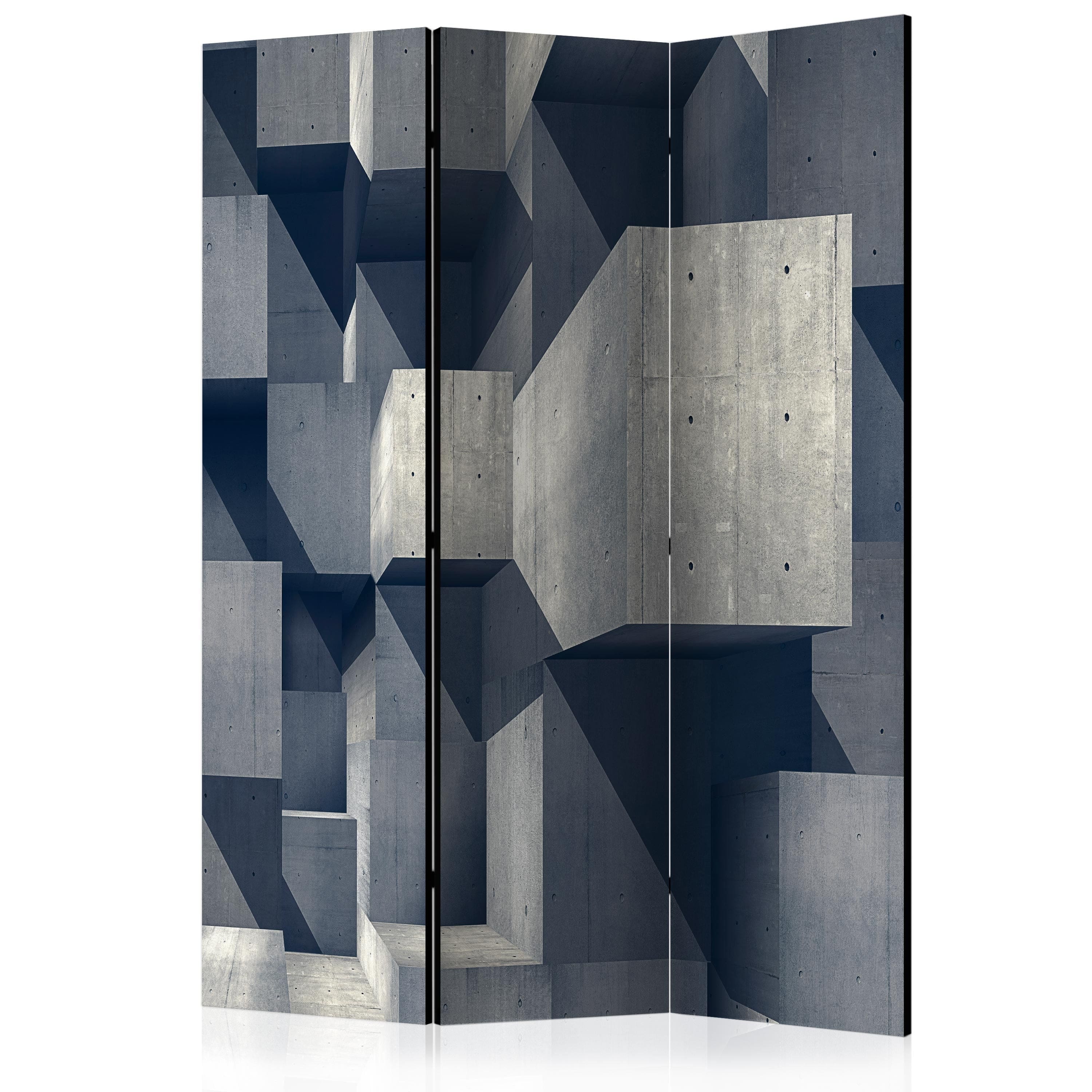 Aizslietnis 3-daļīgs - Betona pilsēta (135x172cm) 135x172 cm Home Trends