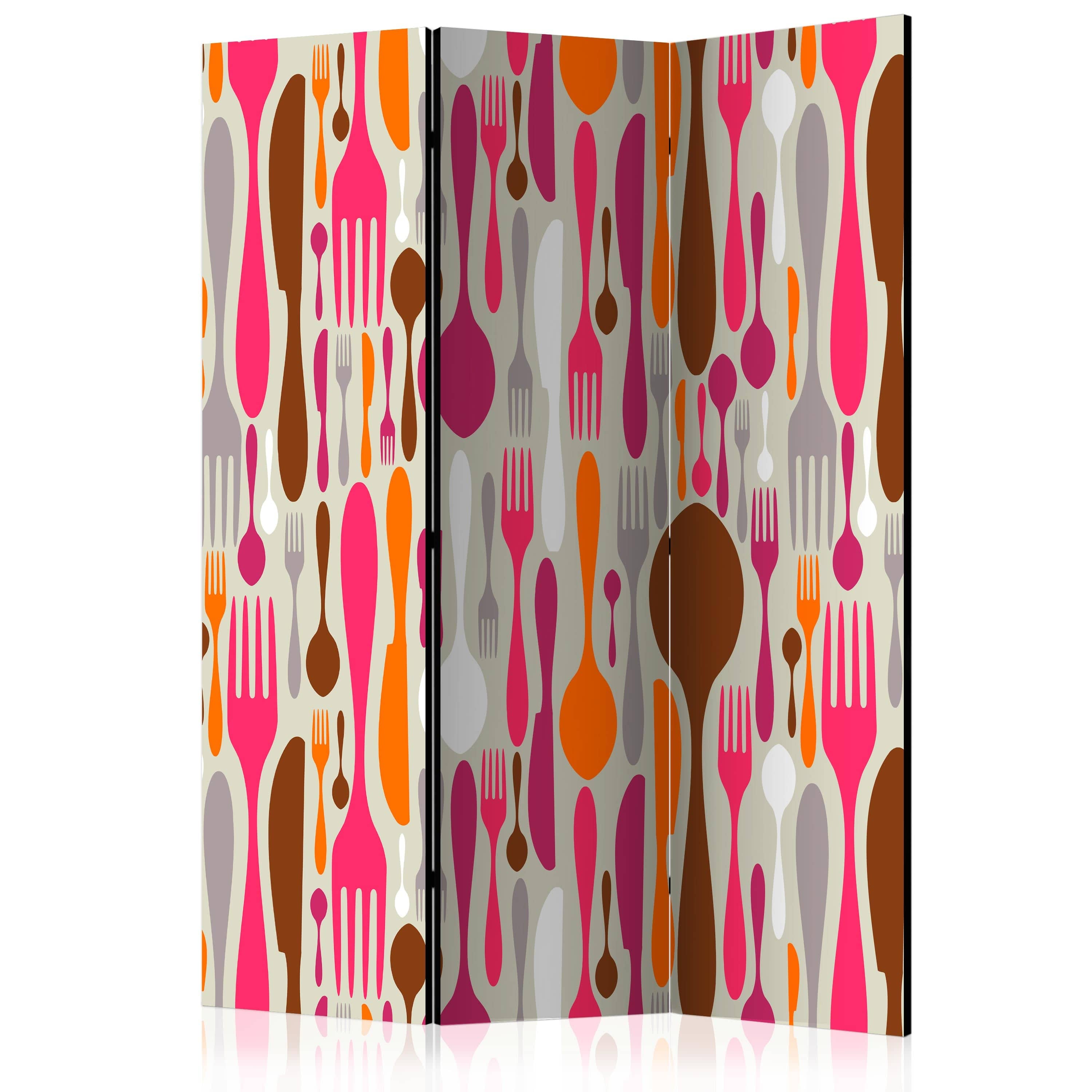 Aizslietnis 3-daļīgs - Galda piederumi - rozā un violetā krāsā (135x172cm) 135x172 cm Home Trends