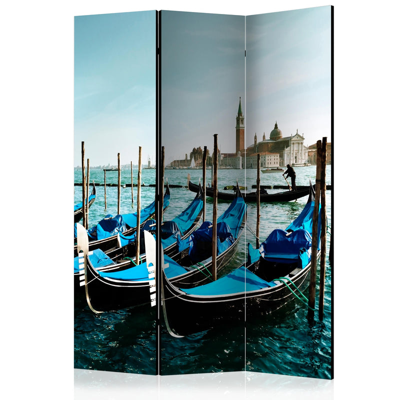 Aizslietnis 3-daļīgs - Gondolas pa Lielo kanālu, Venēcija (135x172cm) 135x172 cm Home Trends