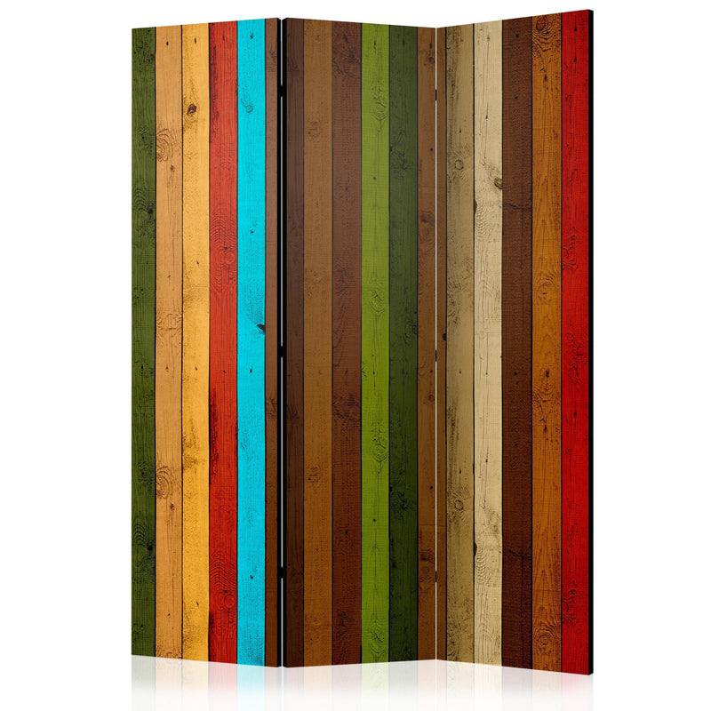 Aizslietnis 3-daļīgs - Koka varavīksne (135x172cm) 135x172 cm Home Trends