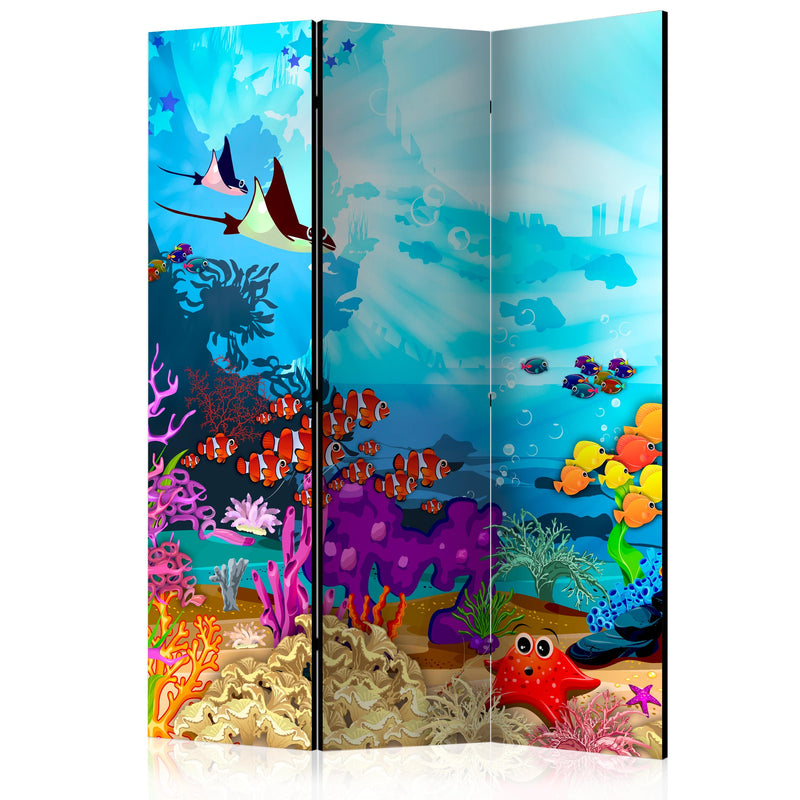 Aizslietnis 3-daļīgs - Krāsainas zivis (135x172cm) 135x172 cm Home Trends