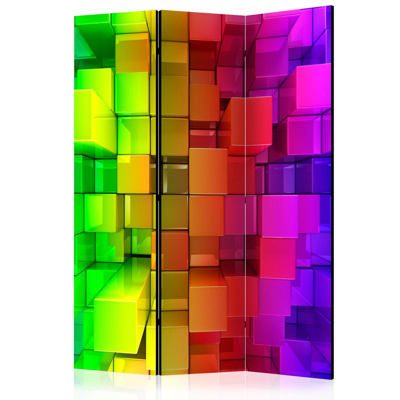 Aizslietnis 3-daļīgs - Krāsains puzle (135x172cm) 135x172 cm Home Trends