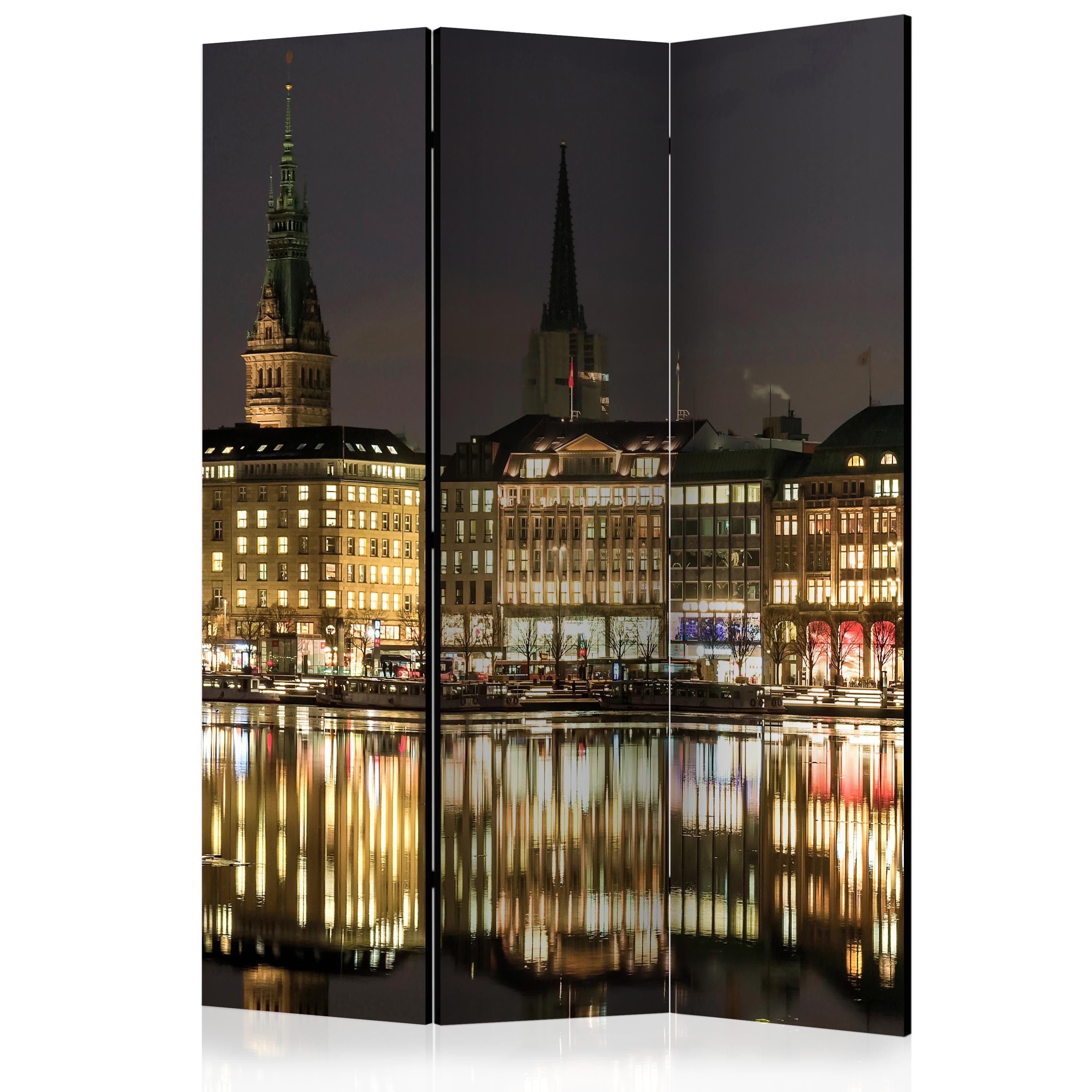 Aizslietnis 3-daļīgs - Nakts Hamburgā (135x172cm) 135x172 cm Home Trends