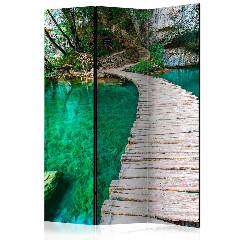 Aizslietnis 3-daļīgs - Plitvices ezeru nacionālais parks, Horvātija (135x172cm) 135x172 cm Home Trends