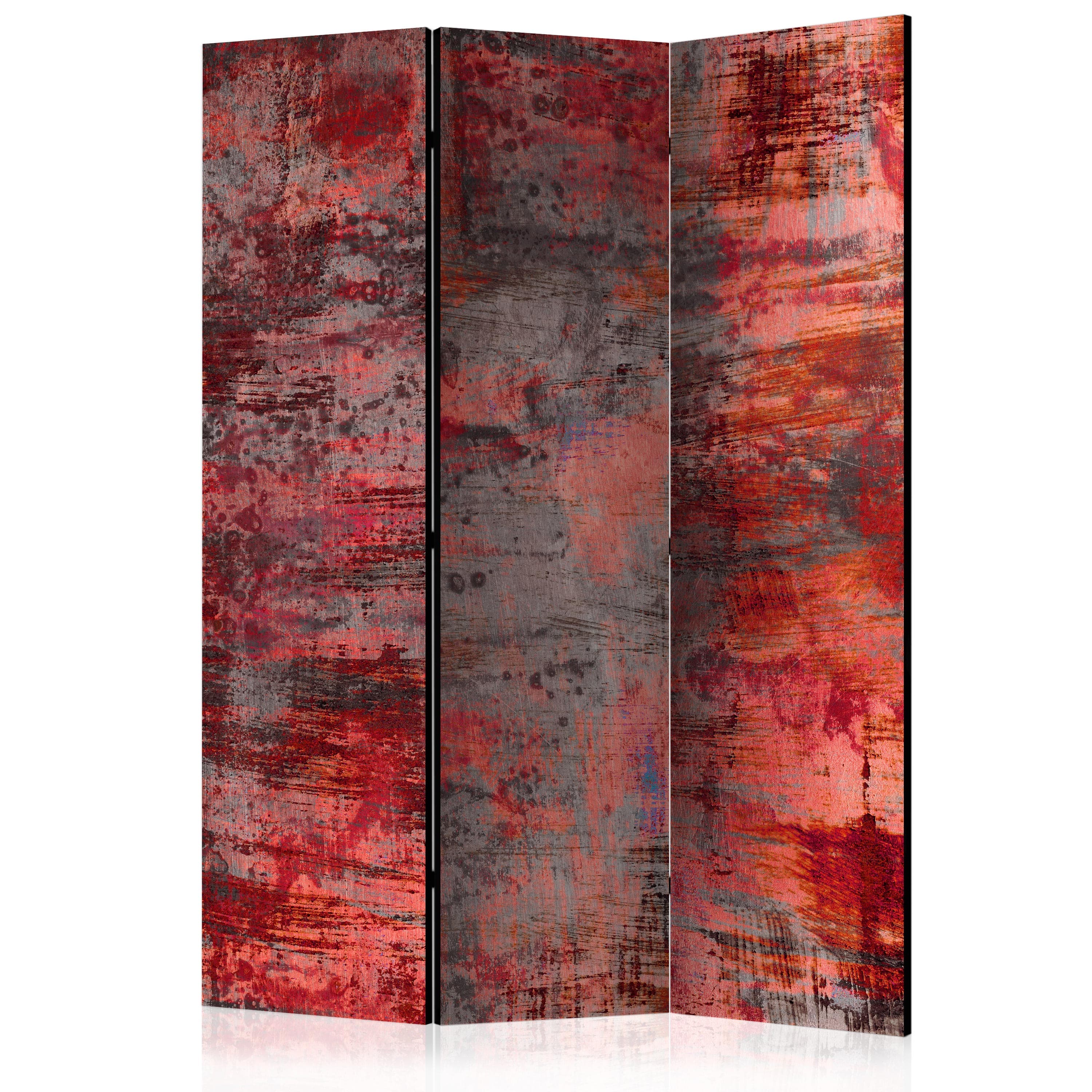 Aizslietnis 3-daļīgs - Sarkans metāls (135x172cm) 135x172 cm Home Trends