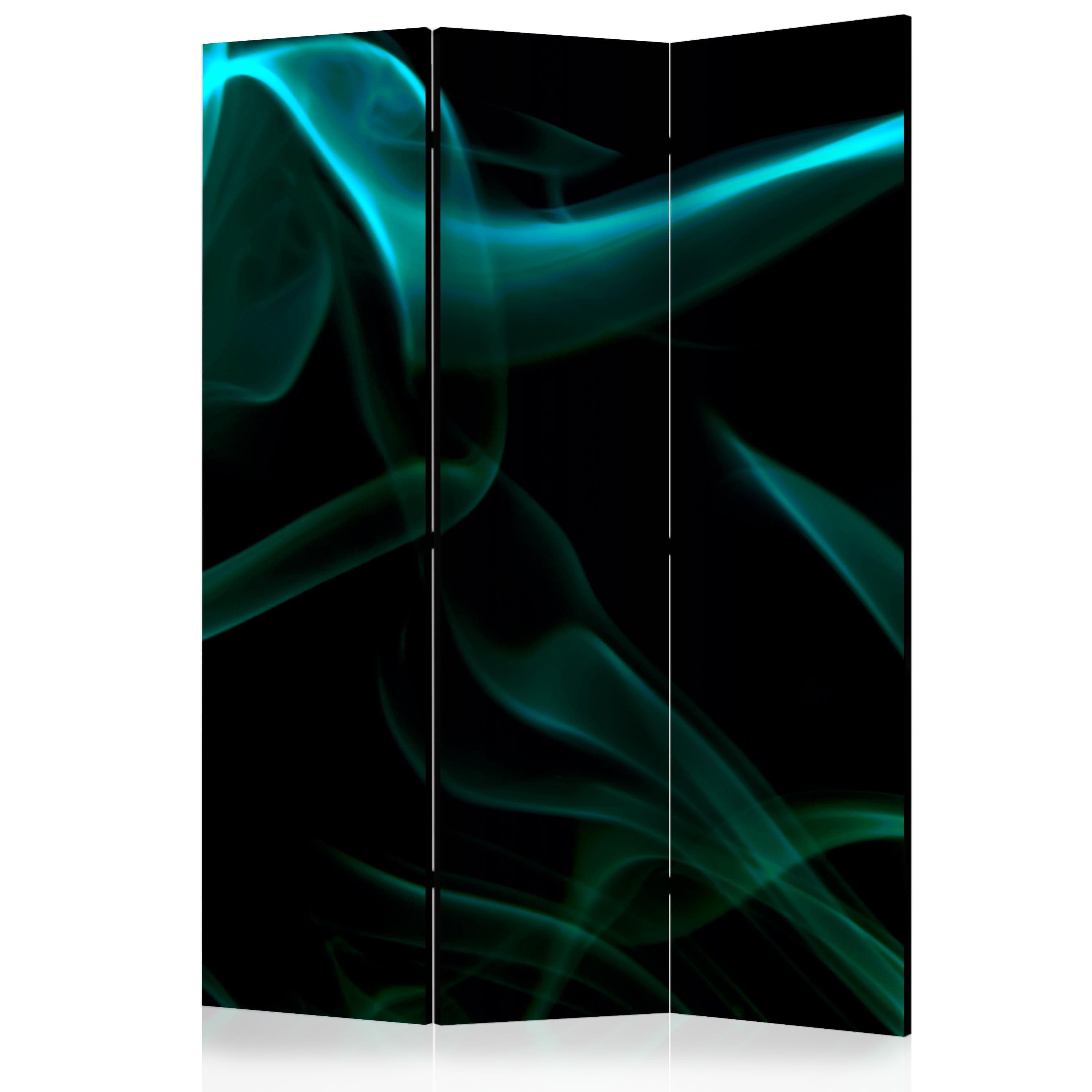 Aizslietnis 3-daļīgs - Zili dūmu viļņi (135x172cm) 135x172 cm Home Trends